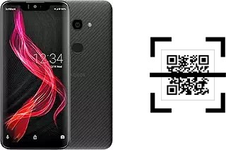 Wie lese ich QR-Codes auf einem Sharp Aquos Zero?