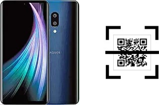 Wie lese ich QR-Codes auf einem Sharp Aquos Zero 2?