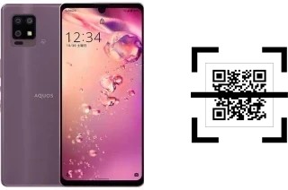 Wie lese ich QR-Codes auf einem Sharp Aquos Zero6?