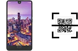 Wie lese ich QR-Codes auf einem Sharp Aquos C10?