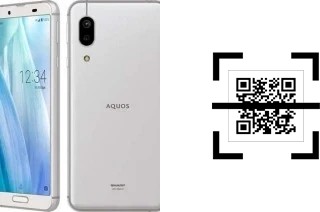 Wie lese ich QR-Codes auf einem Sharp Sense3 Lite?