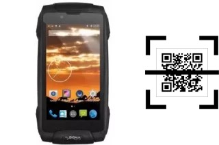 Wie lese ich QR-Codes auf einem Sigma_mobile Sigma mobile X-treme PQ25?