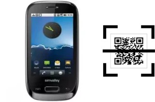 Wie lese ich QR-Codes auf einem Simvalley SP-40 EDGE?