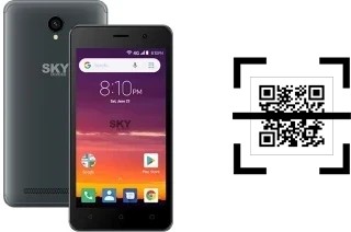 Wie lese ich QR-Codes auf einem Sky-Devices Elite A5?