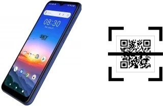 Wie lese ich QR-Codes auf einem Sky-Devices Elite A65?