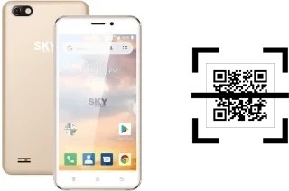 Wie lese ich QR-Codes auf einem Sky-Devices Elite B5?