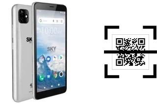 Wie lese ich QR-Codes auf einem Sky-Devices Elite C55?