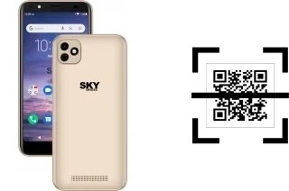 Wie lese ich QR-Codes auf einem Sky-Devices Elite E55?