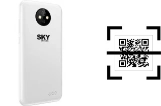 Wie lese ich QR-Codes auf einem Sky-Devices Elite J55?