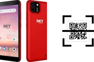 Wie lese ich QR-Codes auf einem Sky-Devices Elite L55?