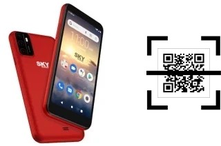 Wie lese ich QR-Codes auf einem Sky-Devices	 Elite F55?