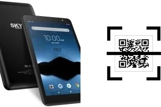 Wie lese ich QR-Codes auf einem Sky-Devices MaxView?