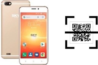 Wie lese ich QR-Codes auf einem Sky-Devices Platinum 5 Series?