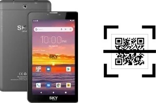 Wie lese ich QR-Codes auf einem Sky-Devices Platinum A7?