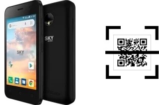 Wie lese ich QR-Codes auf einem Sky-Devices Platinum B4?