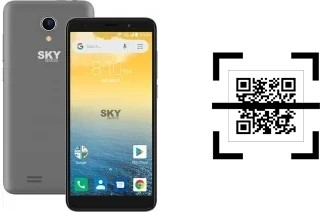 Wie lese ich QR-Codes auf einem Sky-Devices Platinum G55?