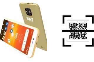 Wie lese ich QR-Codes auf einem Sky-Devices Platinum K55?