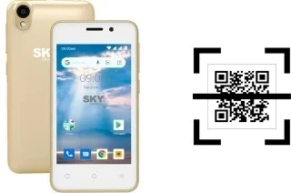 Wie lese ich QR-Codes auf einem Sky-Devices Platinum P4?