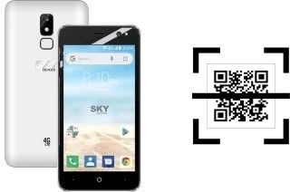 Wie lese ich QR-Codes auf einem Sky-Devices Prestige?