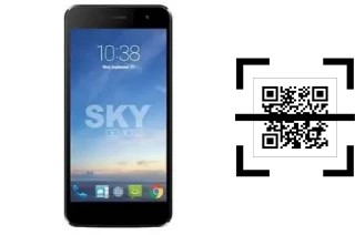 Wie lese ich QR-Codes auf einem Sky-Devices Sky 5-0 Pro?