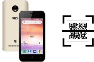 Wie lese ich QR-Codes auf einem Sky-Devices SKY Black?