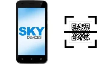 Wie lese ich QR-Codes auf einem Sky-Devices Sky Elite 4-5P?