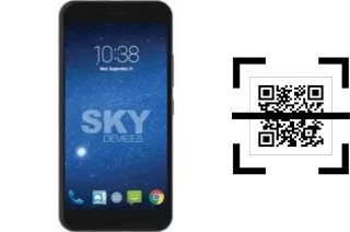 Wie lese ich QR-Codes auf einem Sky-Devices Sky Elite 5-0L Plus?