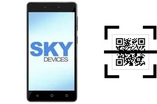 Wie lese ich QR-Codes auf einem Sky-Devices Sky Elite 5-0P?