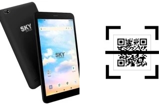 Wie lese ich QR-Codes auf einem Sky-Devices T8Plus?