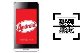 Wie lese ich QR-Codes auf einem Solone SL-KA4 Plus?