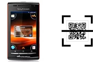 Wie lese ich QR-Codes auf einem Sony Ericsson W8?