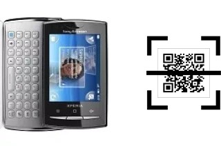 Wie lese ich QR-Codes auf einem Sony Ericsson Xperia X10 mini pro?