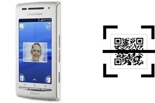 Wie lese ich QR-Codes auf einem Sony Ericsson Xperia X8?