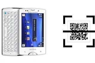 Wie lese ich QR-Codes auf einem Sony Ericsson Xperia mini pro?