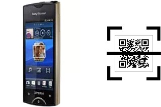 Wie lese ich QR-Codes auf einem Sony Ericsson Xperia ray?