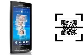 Wie lese ich QR-Codes auf einem Sony Ericsson Xperia X10?