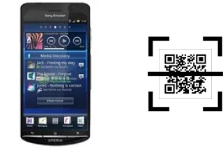 Wie lese ich QR-Codes auf einem Sony Ericsson Xperia Duo?