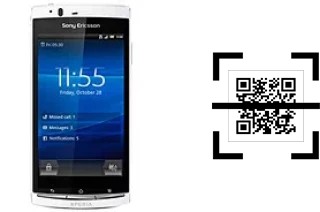 Wie lese ich QR-Codes auf einem Sony Ericsson Xperia Arc S?