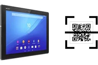 Wie lese ich QR-Codes auf einem Sony Xperia Z4 Tablet WiFi?