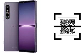 Wie lese ich QR-Codes auf einem Sony Xperia 1 IV?