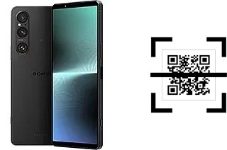 Wie lese ich QR-Codes auf einem Sony Xperia 1 V?