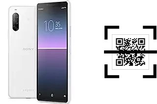 Wie lese ich QR-Codes auf einem Sony Xperia 10 II?