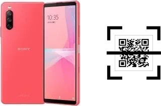 Wie lese ich QR-Codes auf einem Sony Xperia 10 III Lite?