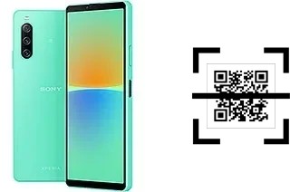 Wie lese ich QR-Codes auf einem Sony Xperia 10 IV?