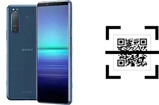 Wie lese ich QR-Codes auf einem Sony Xperia 5 II?