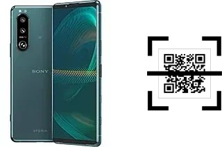 Wie lese ich QR-Codes auf einem Sony Xperia 5 III?