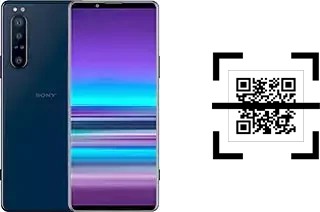 Wie lese ich QR-Codes auf einem Sony Xperia 5 Plus?