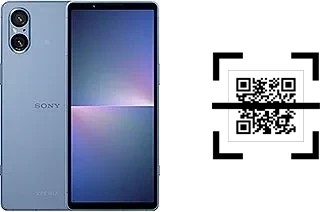 Wie lese ich QR-Codes auf einem Sony Xperia 5 V?