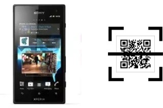 Wie lese ich QR-Codes auf einem Sony Xperia acro S?