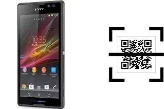 Wie lese ich QR-Codes auf einem Sony Xperia C?